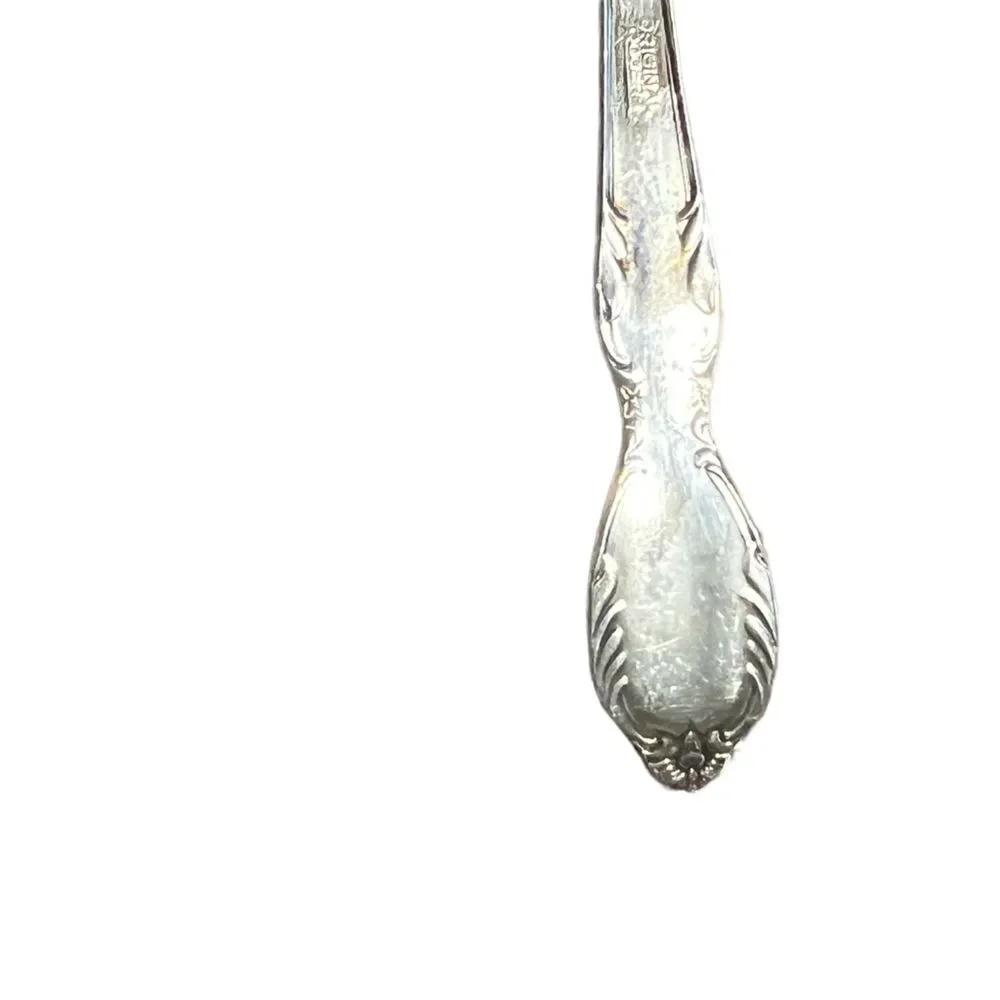 Rogers and Bro Extra Plate Slotted Serving Spoon Berry Spoon Original Floral